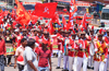 Trade unions take out procession on May Day